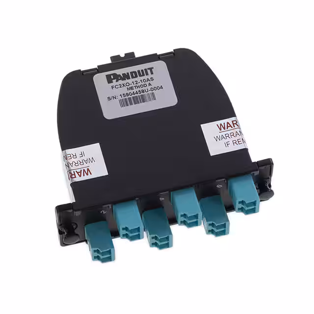 FC2XO-12-10AS Panduit Corp  Adaptateurs de connecteurs à fibre optique